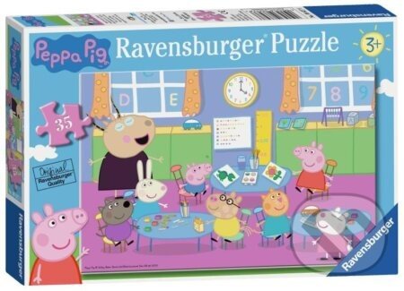 Prasátko Peppa ve škole - Ravensburger