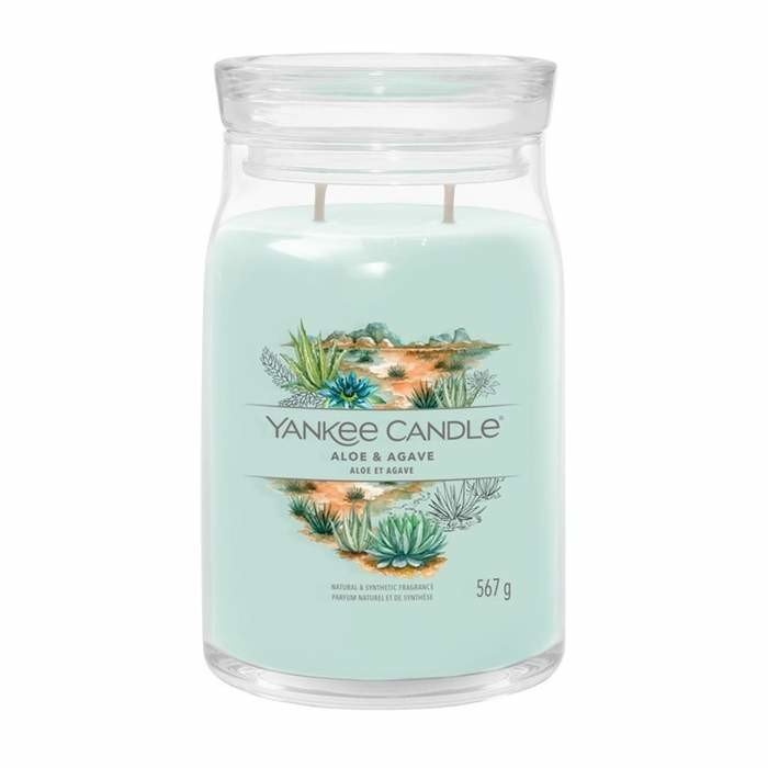 Svíčka YANKEE CANDLE Signature 567g Aloe & Agave