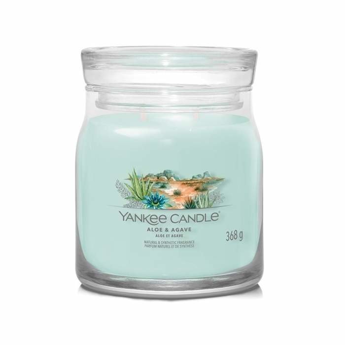 Svíčka YANKEE CANDLE Signature 368g Aloe & Agave