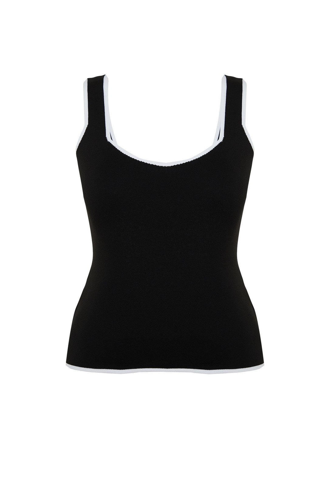 Trendyol Curve Black Bodycon Knitwear Blouse