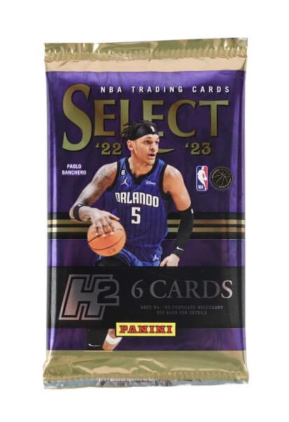 2022-23 NBA karty Panini Select Hobby Hybrid balíček
