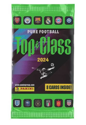Fotbalové karty Panini Top Class 2024 - Booster