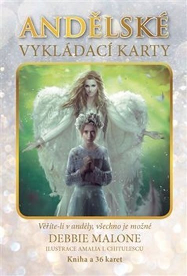 Andělské vykládací karty - Věříte-li v anděly, všechno je možné - kniha a 36 karet, 1.  vydání - Debbie Malone