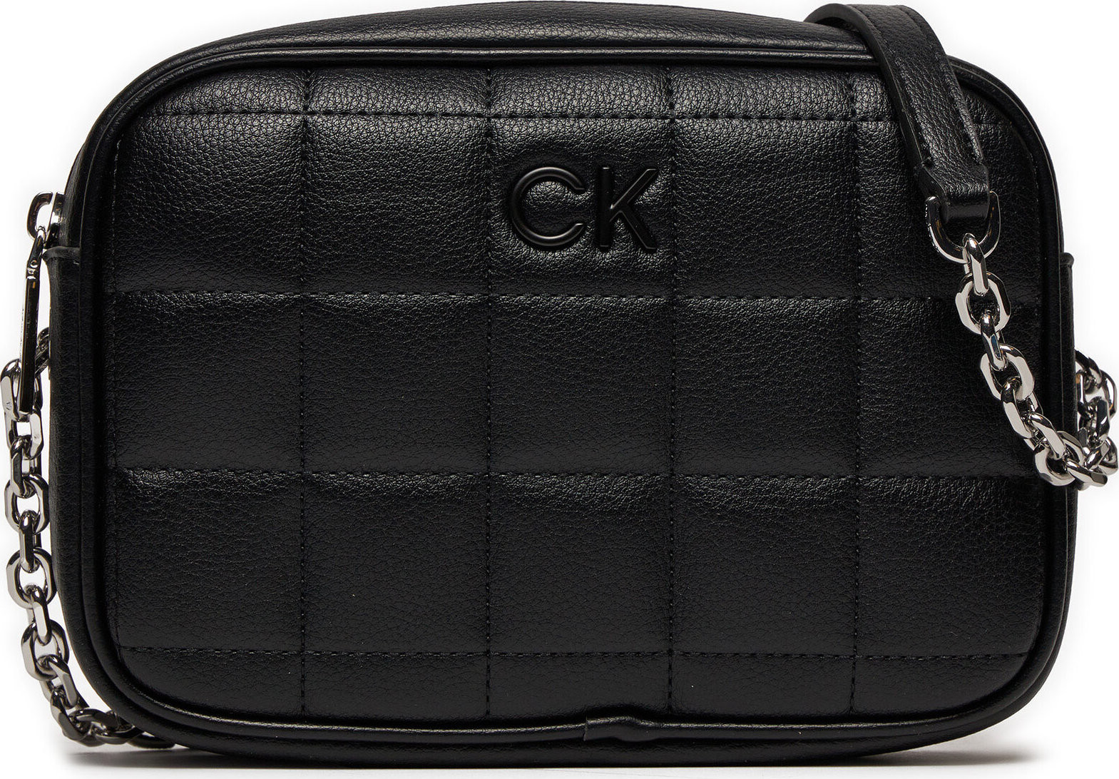 Kabelka Calvin Klein Ck Square Quilt K60K612331 Ck Black BEH