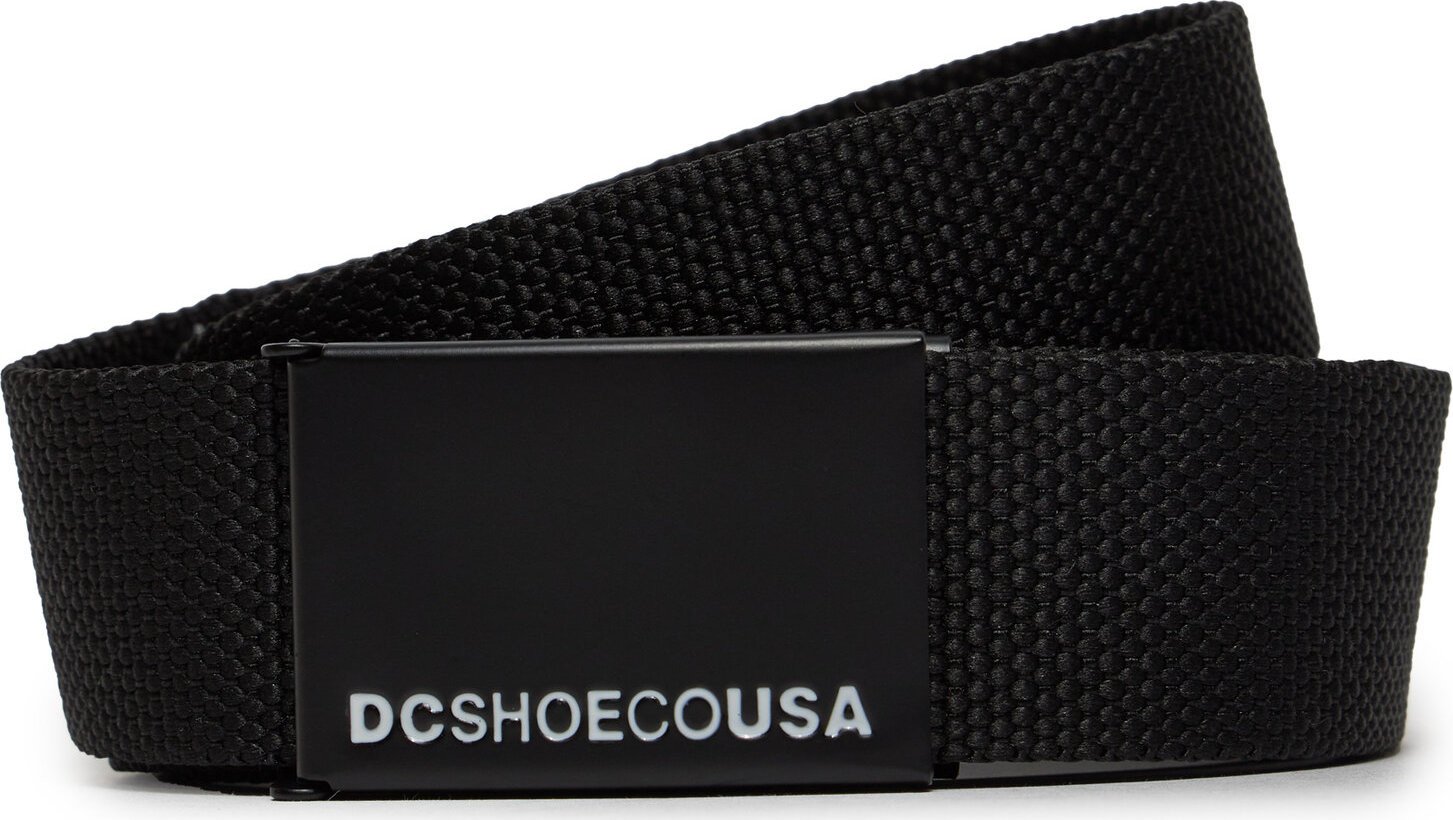 Pánský pásek DC Web Belt 3 ADYAA03130 Black KVJ0