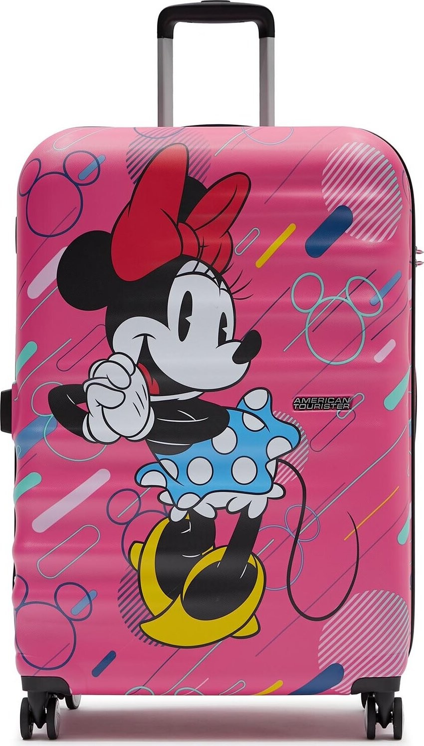 Velký kufr American Tourister Wavebreaker Disney 85673-9846-1CNU Minie Future Pop
