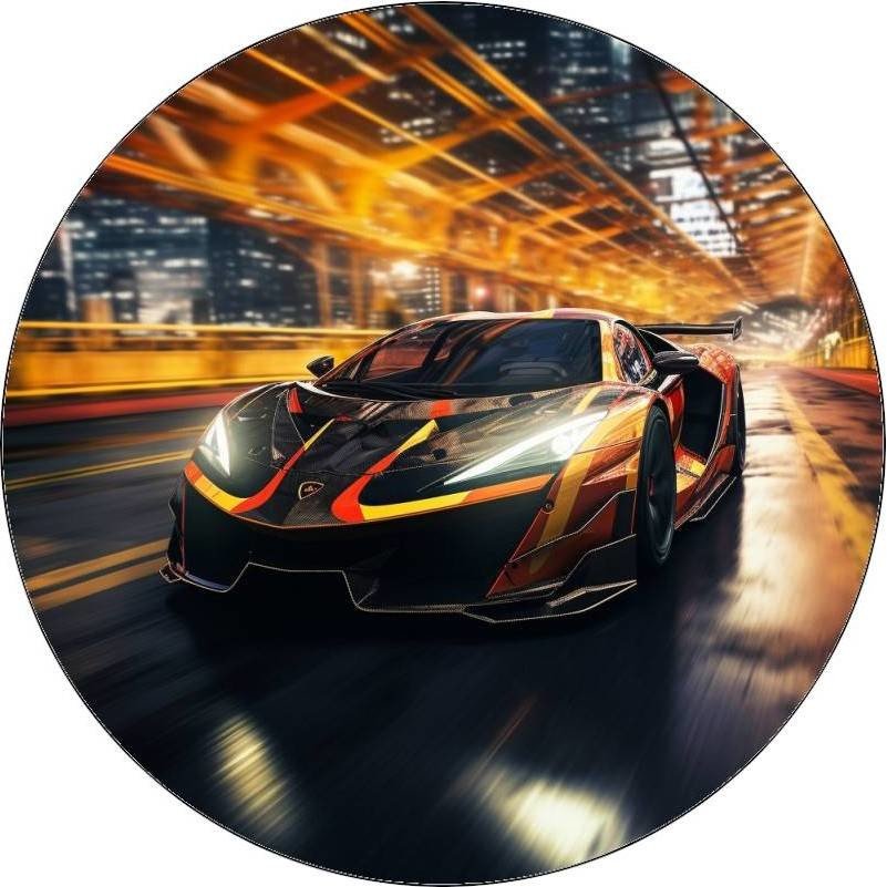 Jedlý papír Super car sport 19,5 cm - Pictu Hap