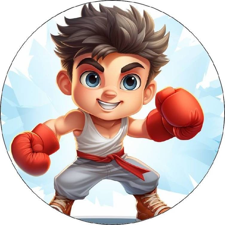 Jedlý papír malý boxer 19,5 cm - Pictu Hap