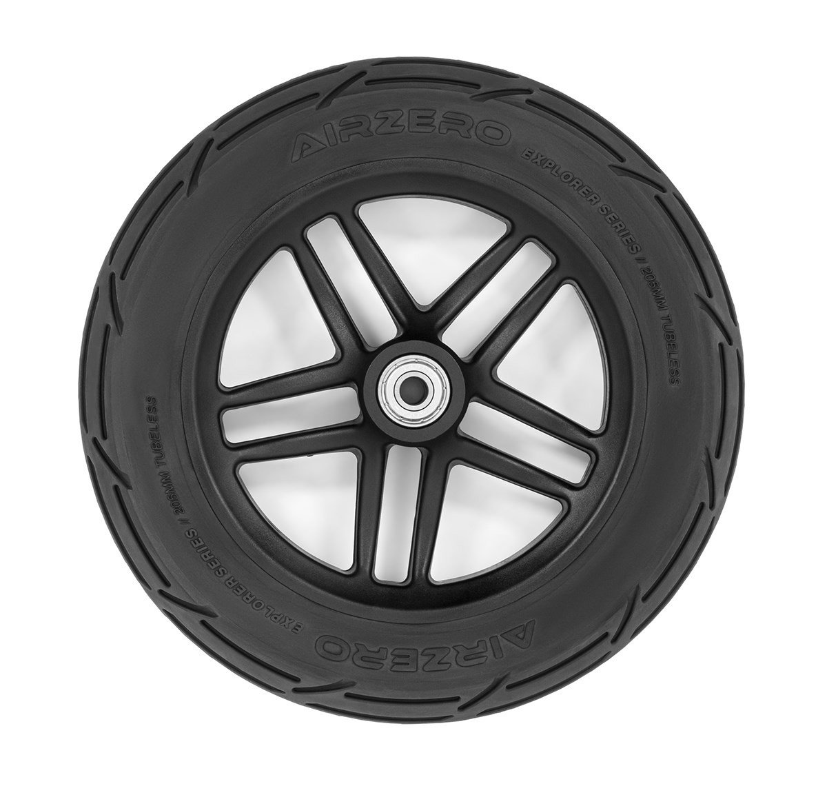 Frenzy - Wheel 205mm Rubber Black - Náhradní kolečko