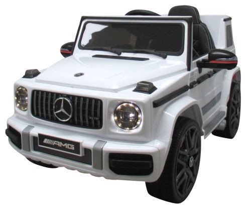 mamido Elektrické autíčko Mercedes G63 bílé