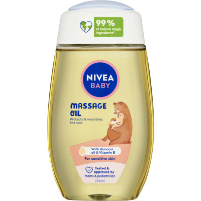 Nivea Baby masážní olej, 200 ml