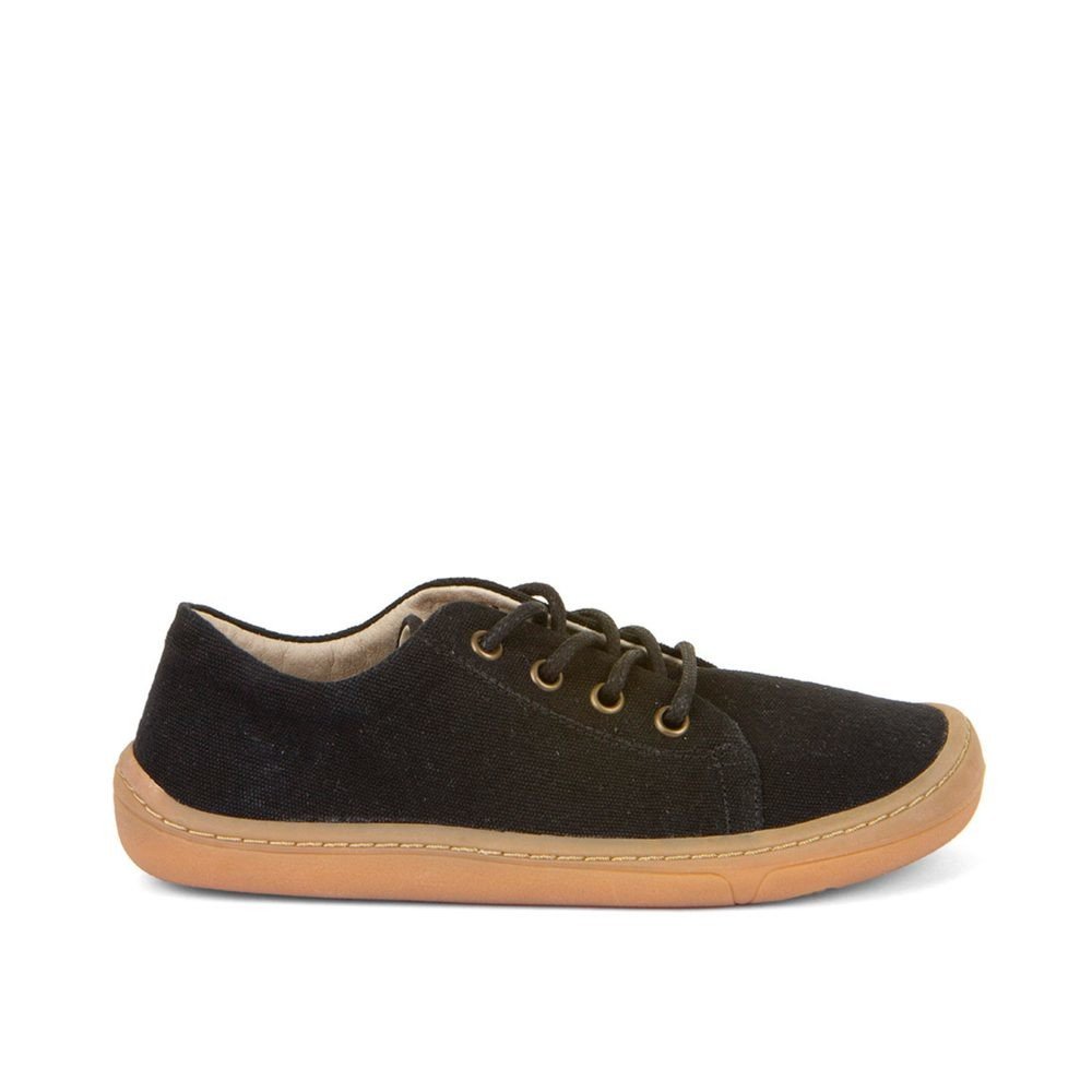 FRODDO SNEAKER VEGAN LACES II Black | Dětské barefoot tenisky - 36