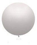 Balónek velký B250 061 Silver belbal
