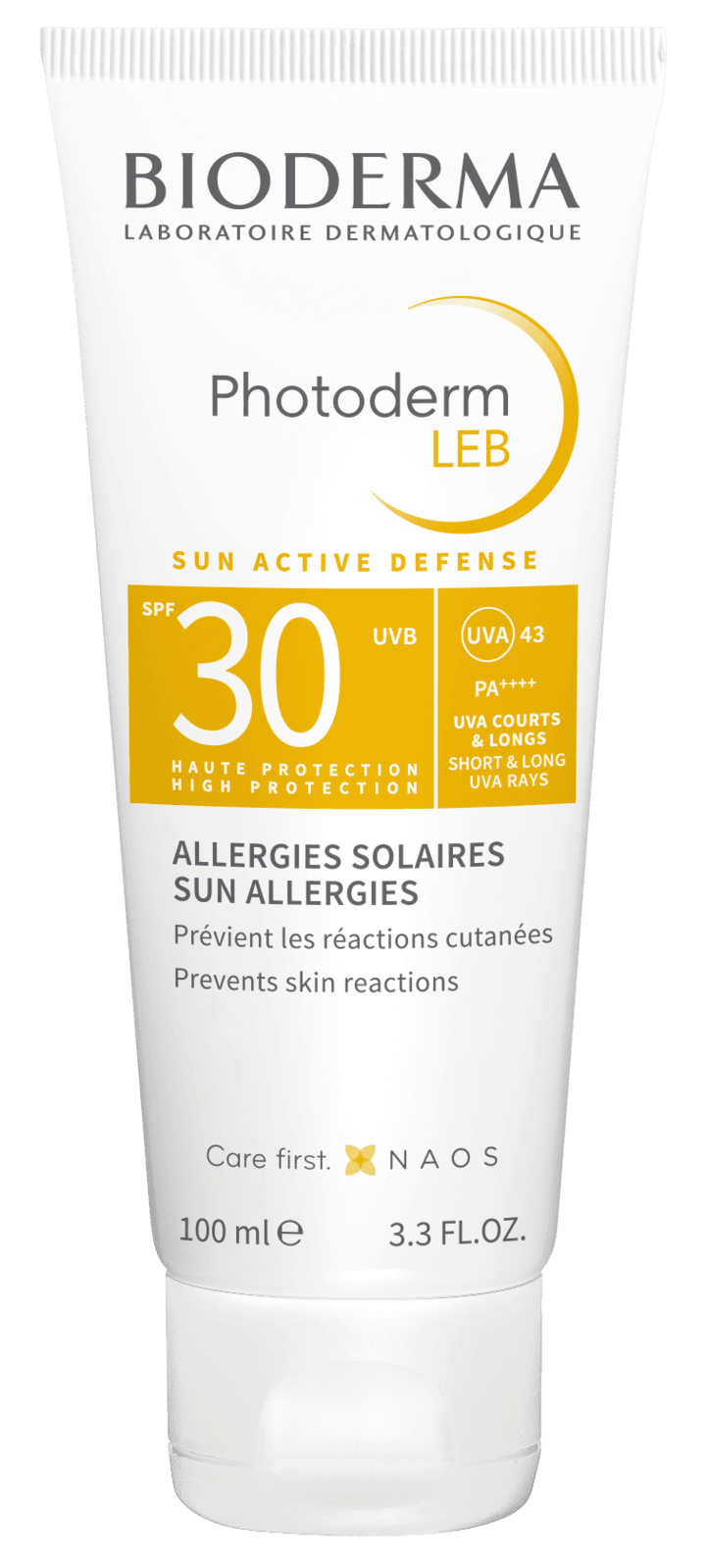 Bioderma Photoderm Leb SPF 30 opalovací gel-krém na sluneční alergii 100 ml