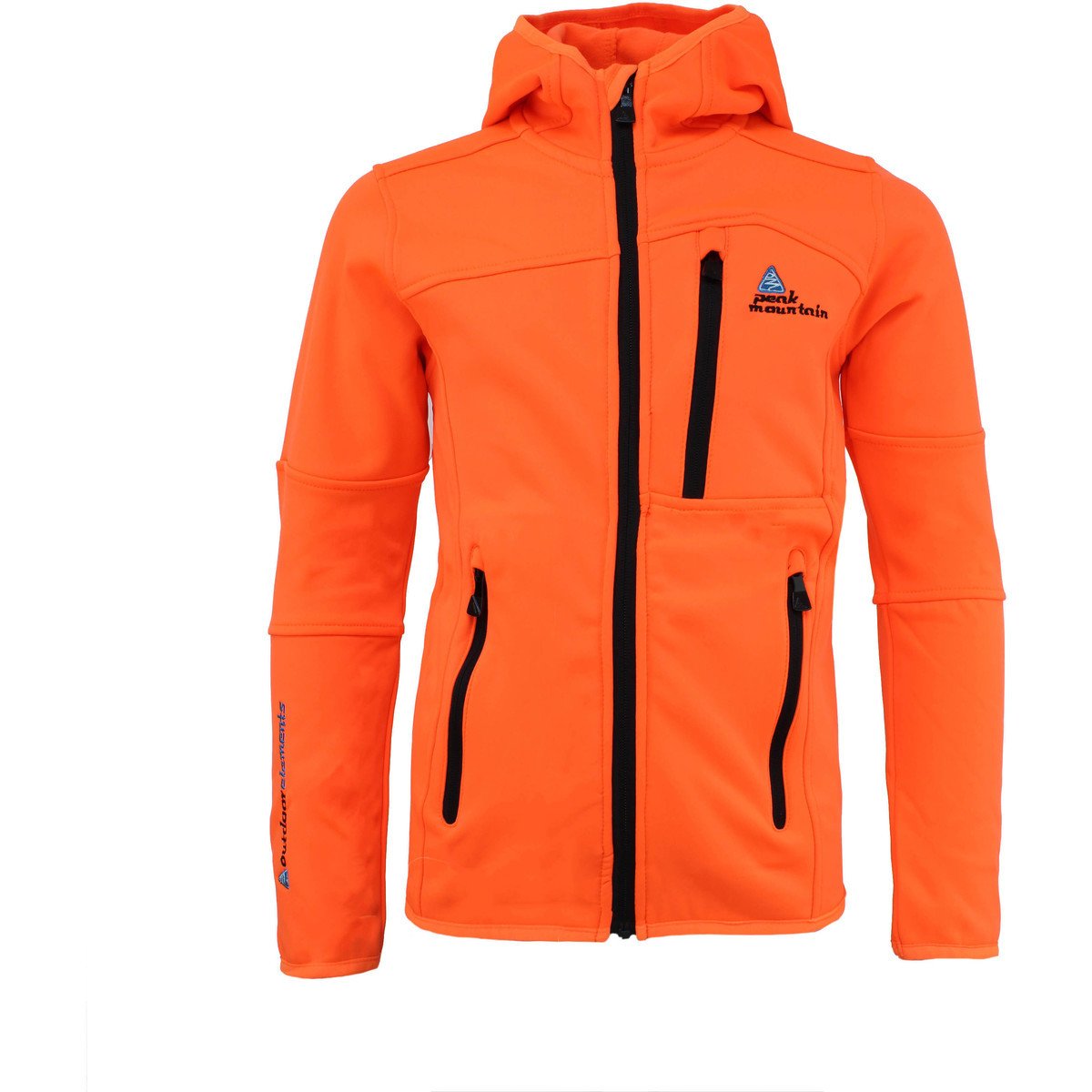 Peak Mountain  Blouson polar shell homme CAMPUS  Oranžová