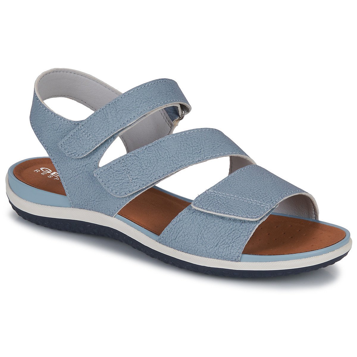 Geox  D SANDAL VEGA  Modrá