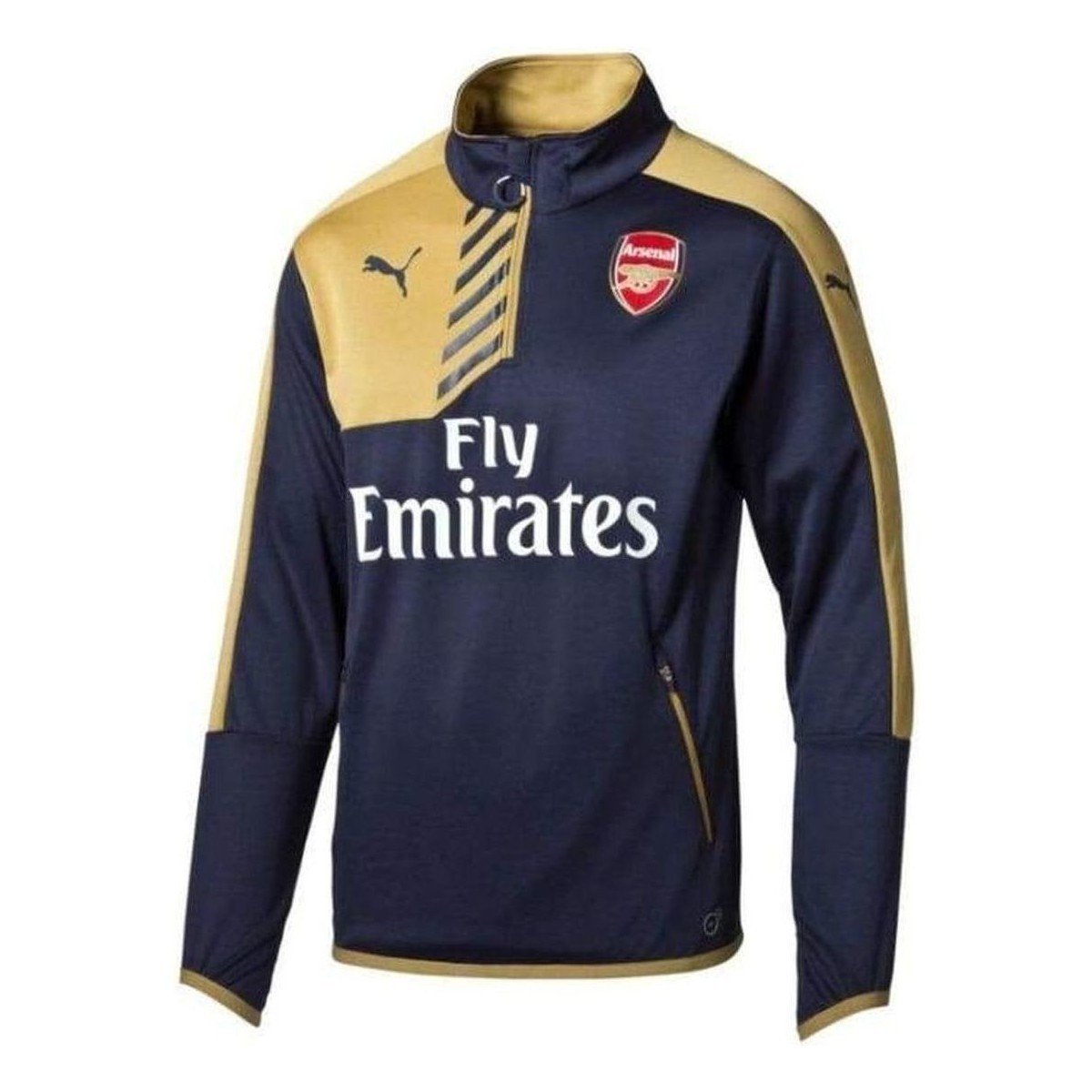 Puma  AFC 1/4 TRAINING TOP  Černá