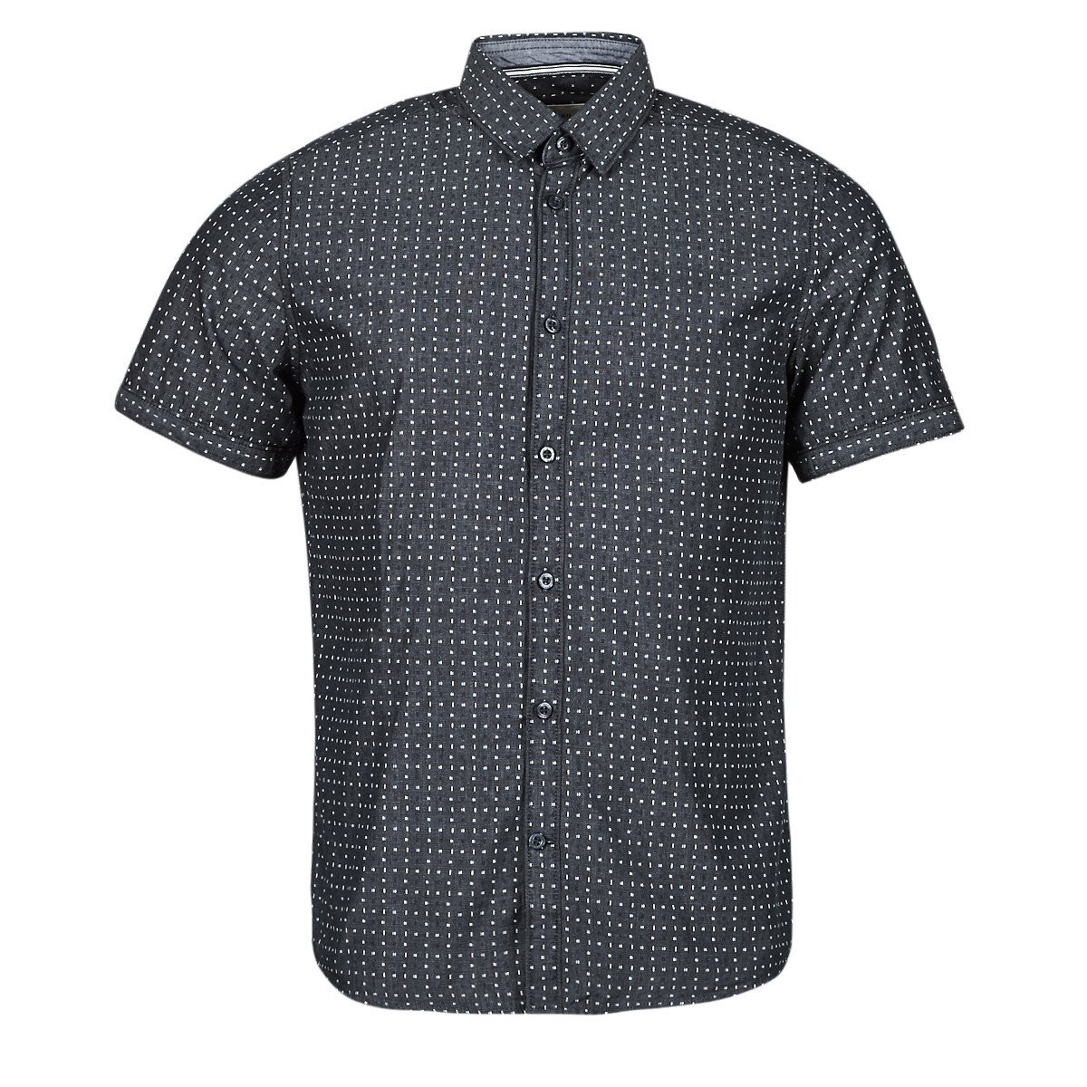 Tom Tailor  FITTED PRINTED SHIRT  Modrá