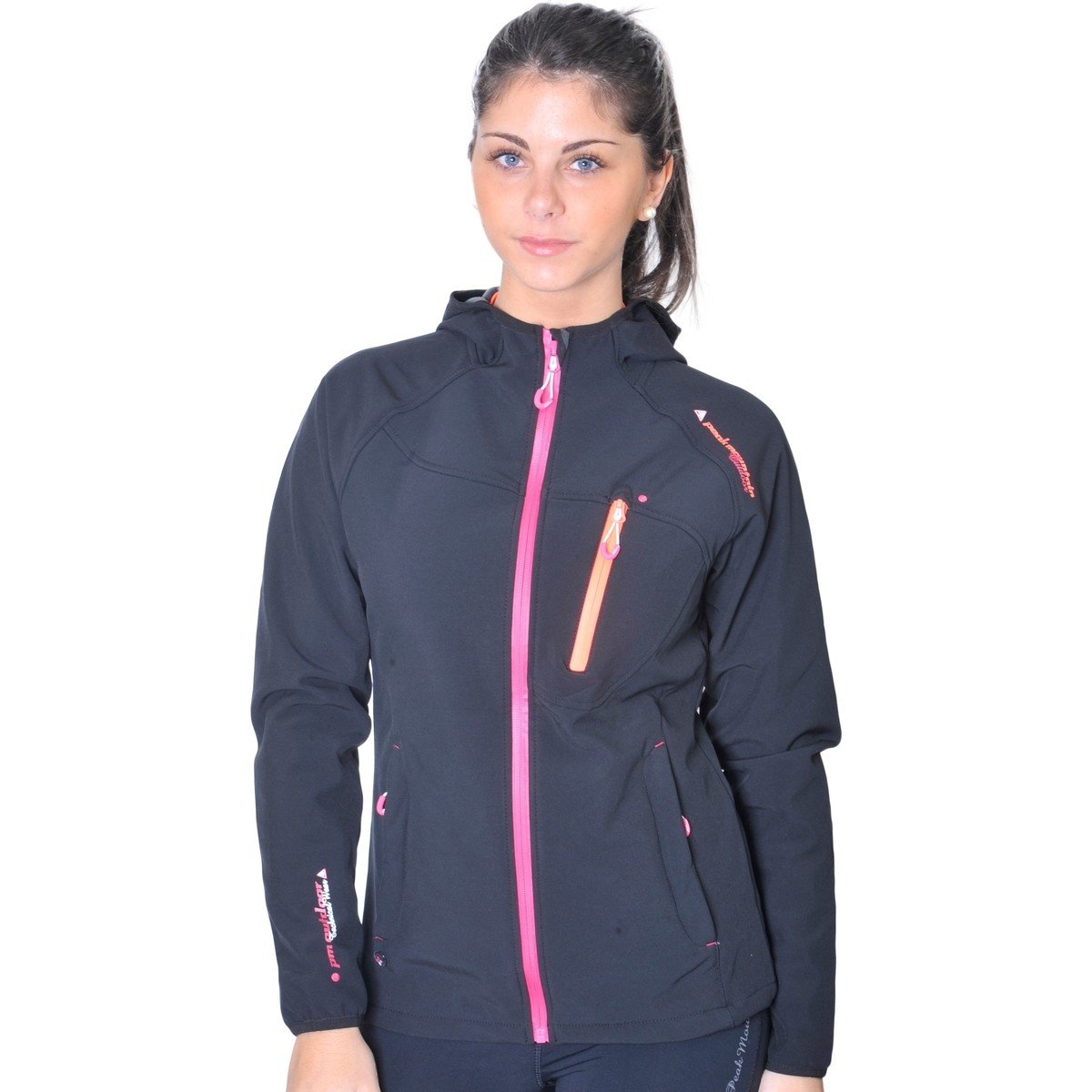 Peak Mountain  Blouson softshell femme ANSO  Černá