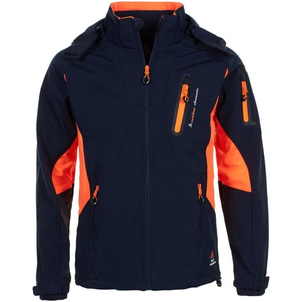 Peak Mountain  Blouson softshell homme CAVYBA  Tmavě modrá