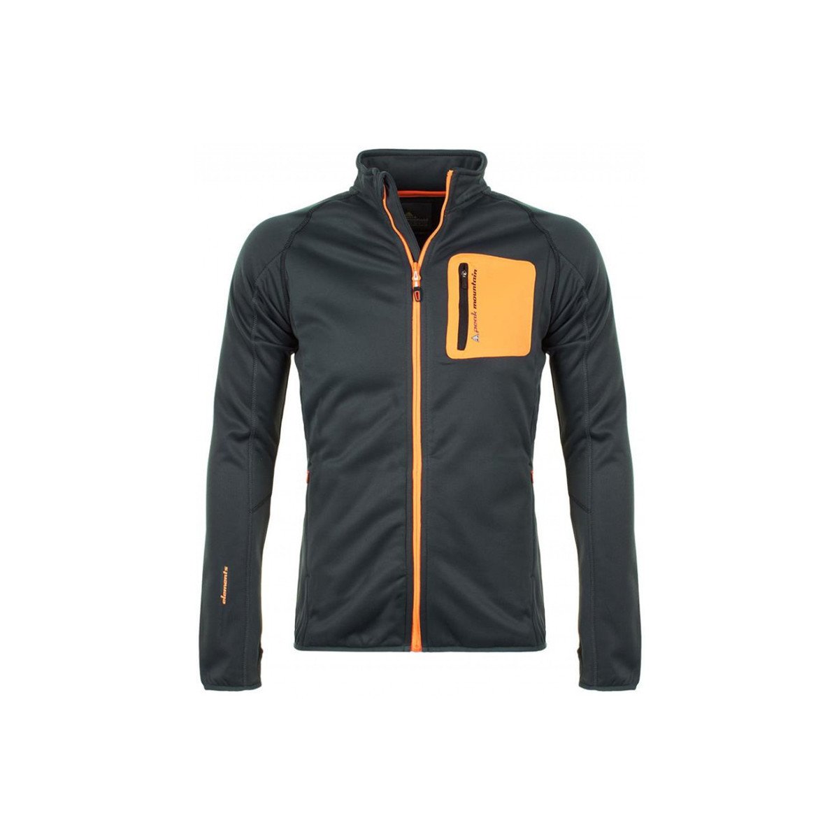Peak Mountain  Blouson polarshell homme CEMANO  Šedá