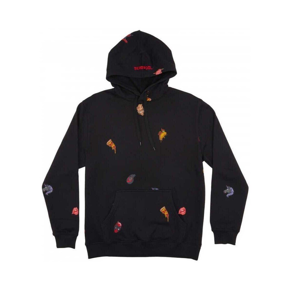 DC Shoes  Dp all over hoodie  Černá