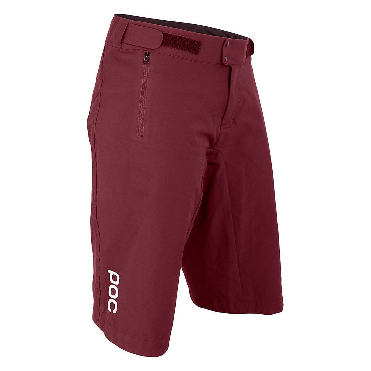 Poc  52761-1121 RESISTANCE ENDURO LT WO SHORTS CARBON BORDO  Červená