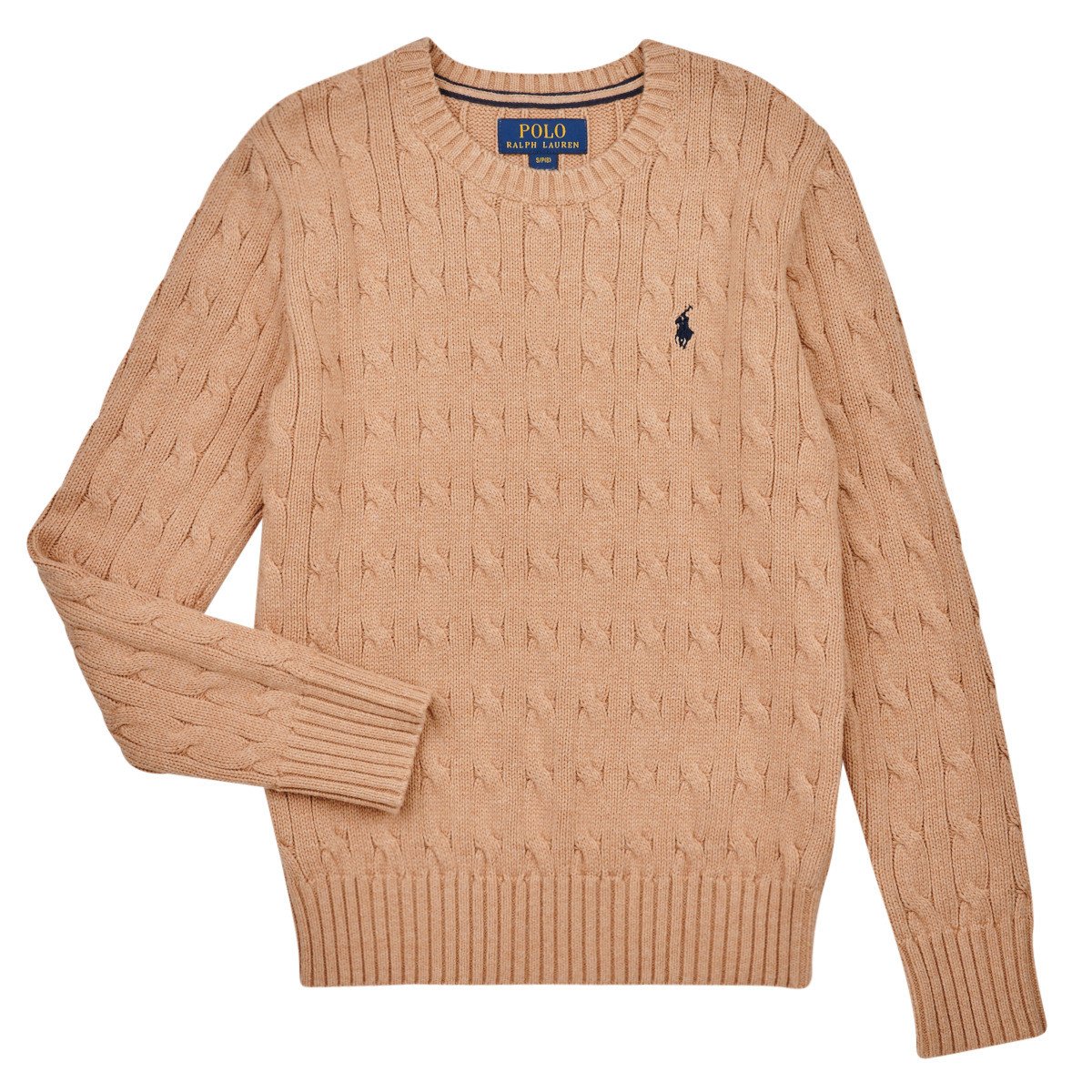 Polo Ralph Lauren  LS CABLE CN-TOPS-SWEATER  Béžová