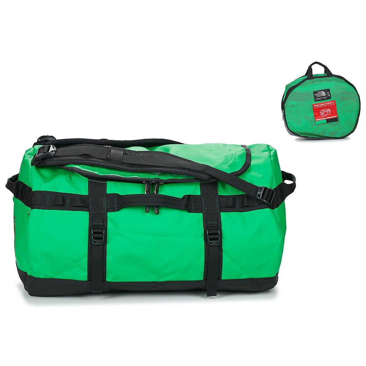 The North Face  BASE CAMP DUFFEL - S  Zelená