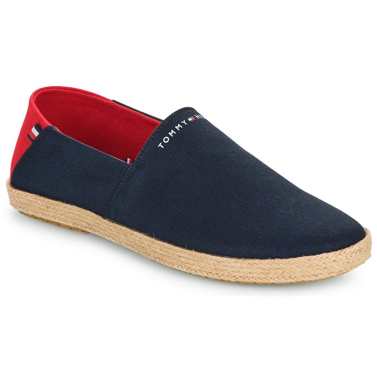 Tommy Hilfiger  HILFIGER ESPADRILLE CORE TEXTILE  Tmavě modrá