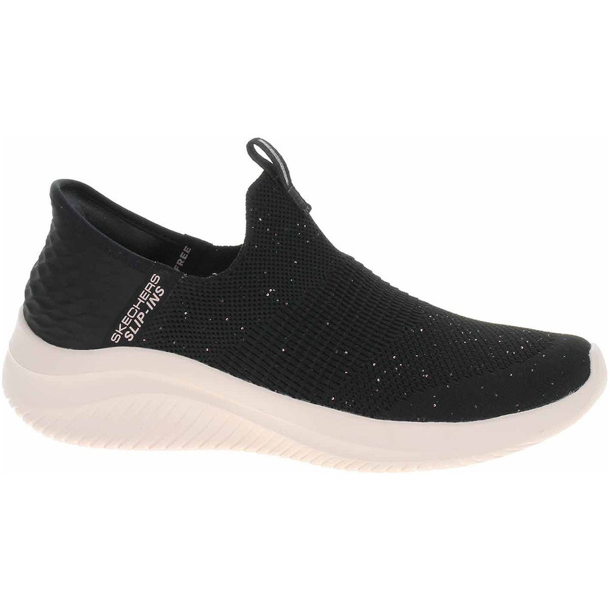 Skechers  Slip-ins: Ultra Flex 3.0 - Shiny Night black-rose gold  Černá