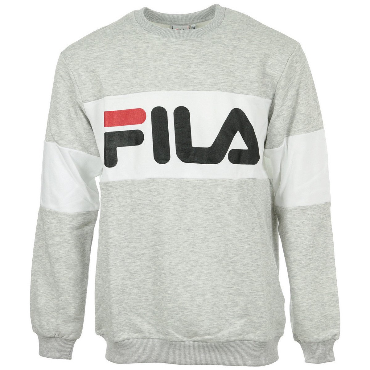 Fila  Straight Blocked Crew Sweat  Šedá