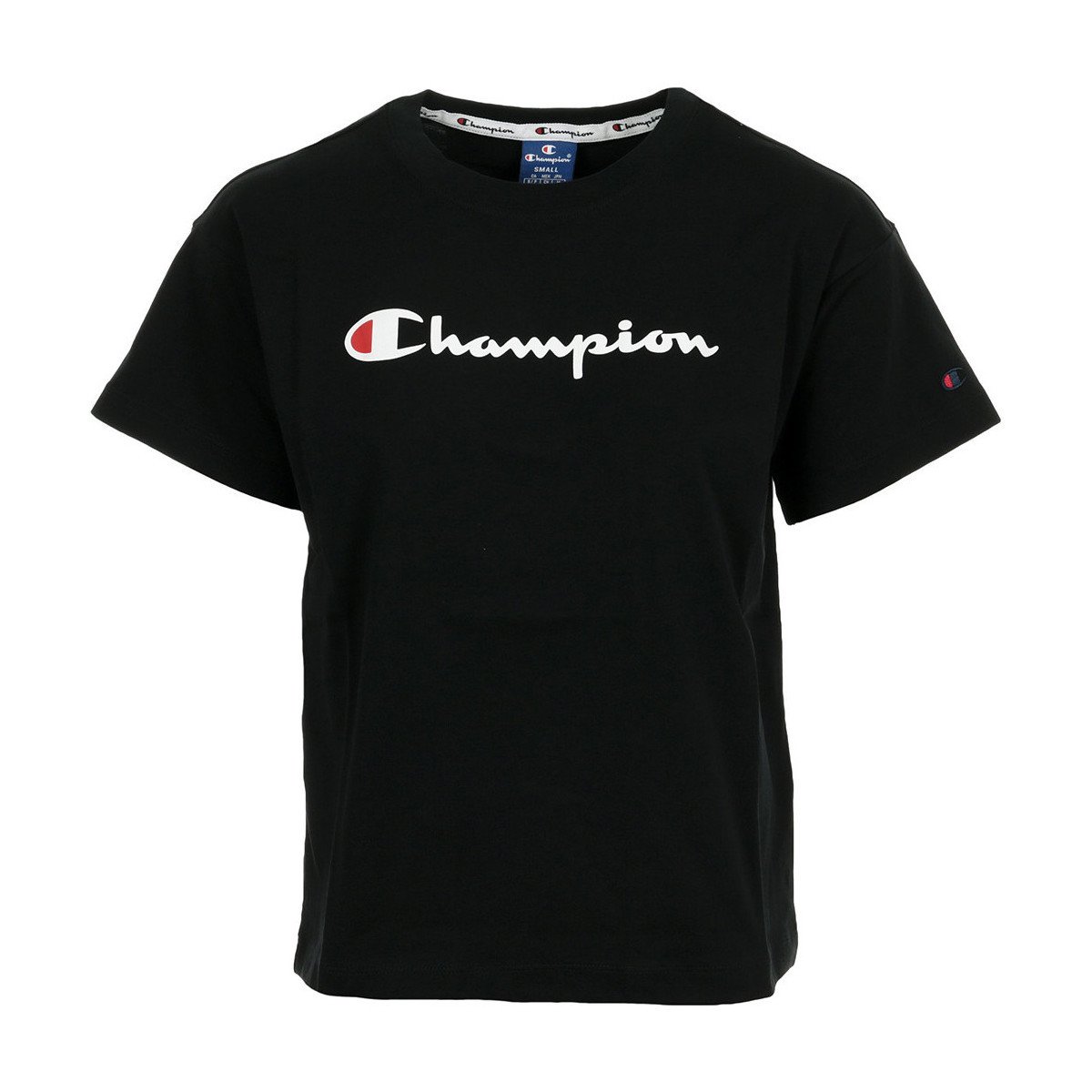 Champion  Crewneck T-shirt Wn's  Černá