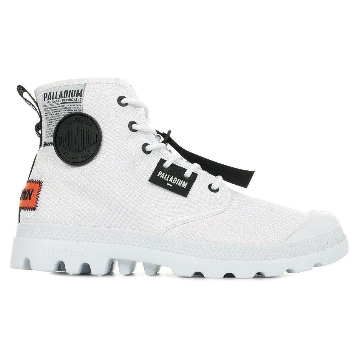 Palladium  Pampa Lite Overlab  Bílá