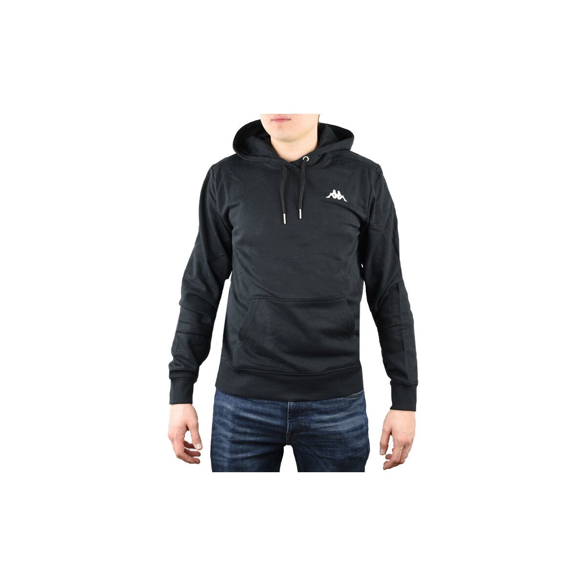 Kappa  Vend Hooded  Černá