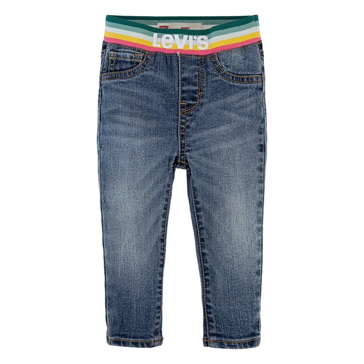 Levis  PULLON RAINBOW SKINNY JEAN  Modrá