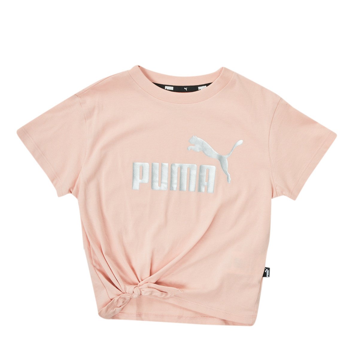 Puma  ESS KNOTTED TEE  Růžová