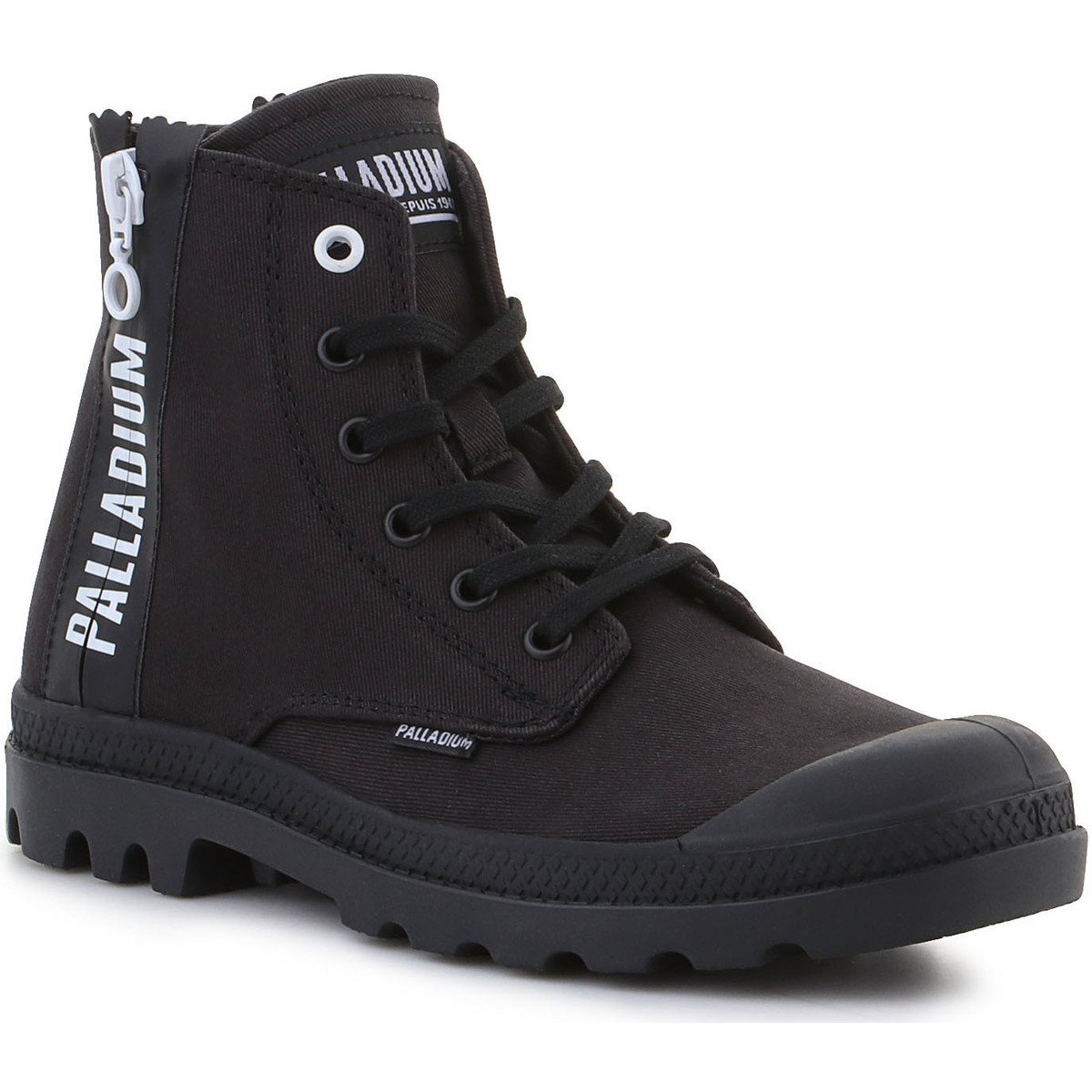 Palladium  Pampa 2 Back Zip CVS 97084-008-M  Černá