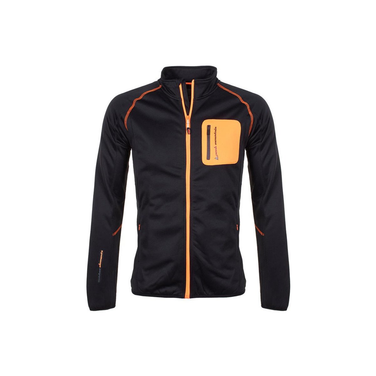 Peak Mountain  Blouson polarshell homme CEMANO  Černá