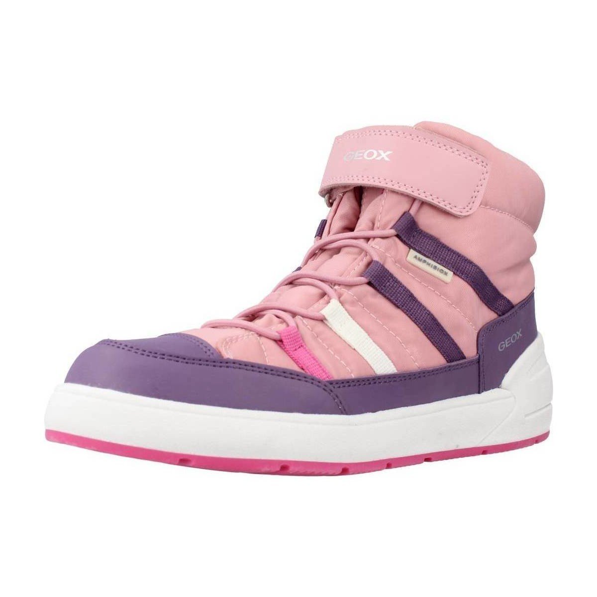 Geox  J SLEIGH GIRL B ABX  Růžová