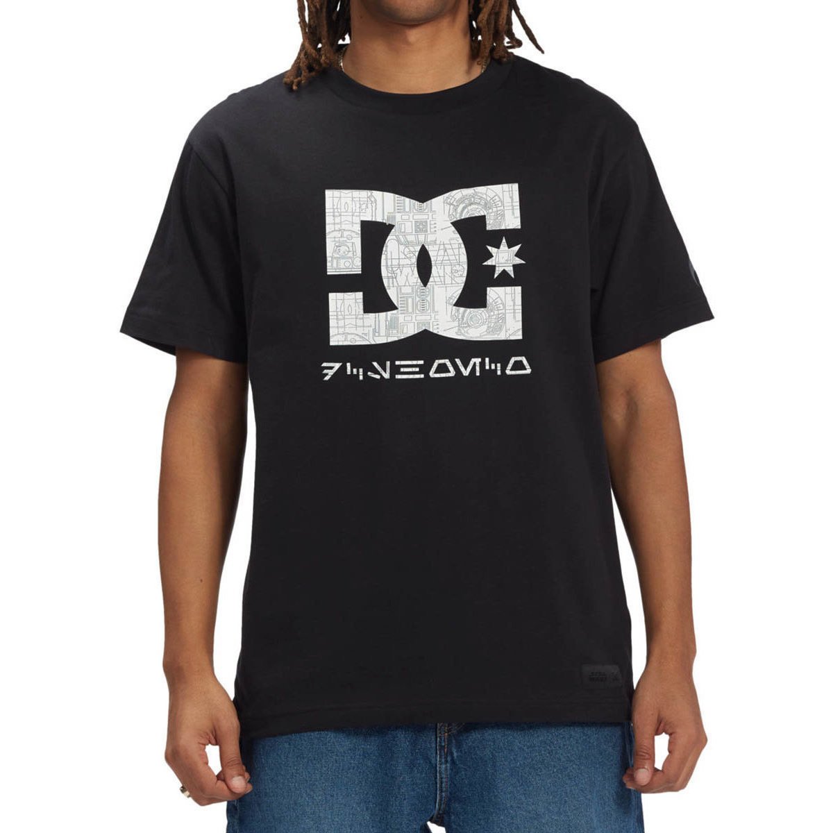 DC Shoes  DC SW STAR LTSIDE M TEES ADYZT05139-KVJ0  Černá