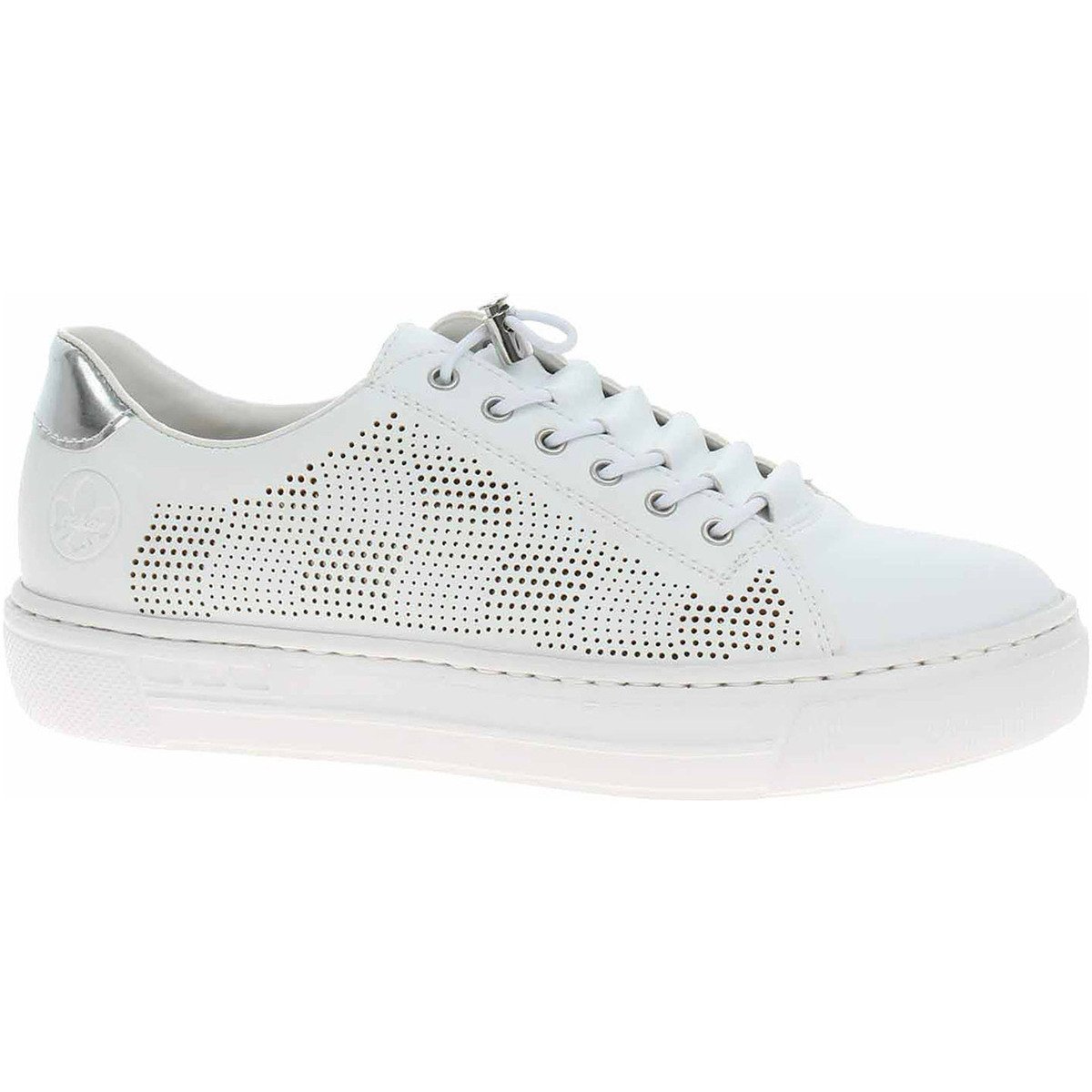 Rieker  Dámská obuv  L9853-80 weiss  Bílá