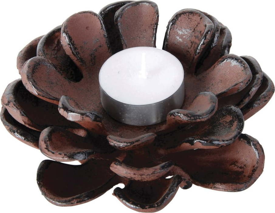 Kovový svícen na čajovou svíčku Pine Cone – Esschert Design