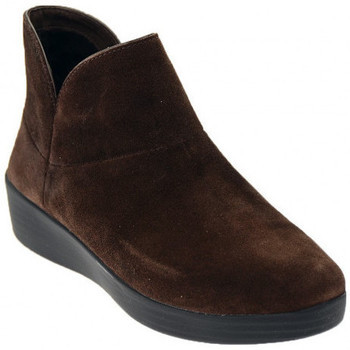 FitFlop  FitFlop SUPERMOD LEATHER ANKLE BOOT II  Hnědá