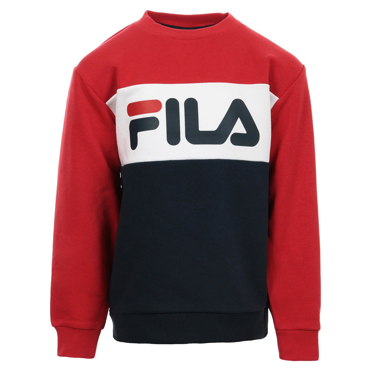 Fila  Kids Night Blocked Crew Sweat  Modrá