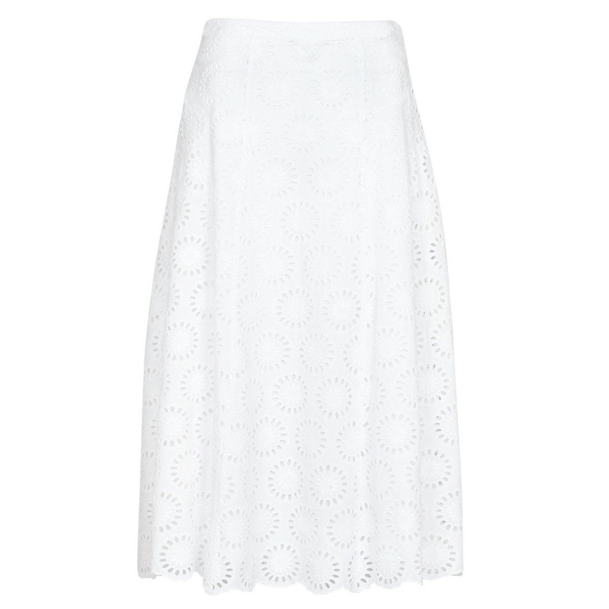 MICHAEL Michael Kors  FLORAL EYLT LNG SKIRT  Bílá