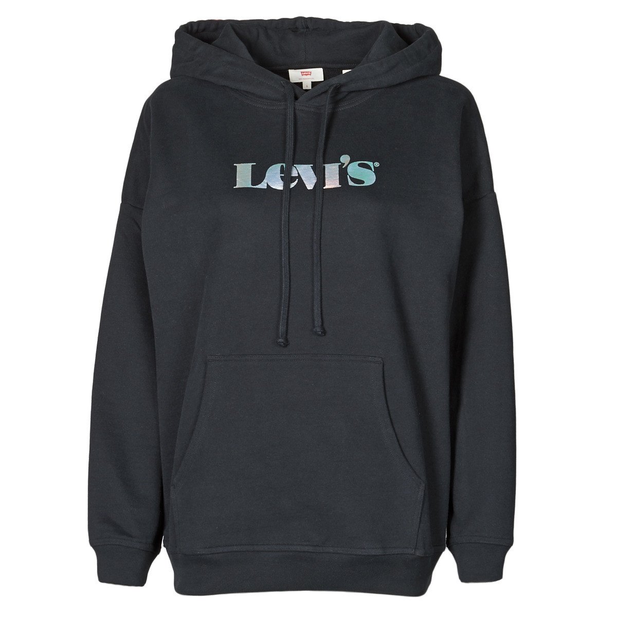 Levis  GRAPHIC RIDER HOODIE  Černá