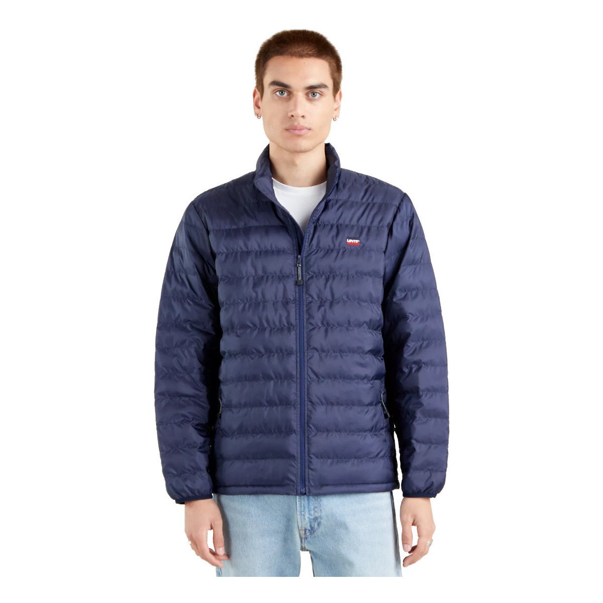 Levis  Presidio Packable Jacket  Modrá