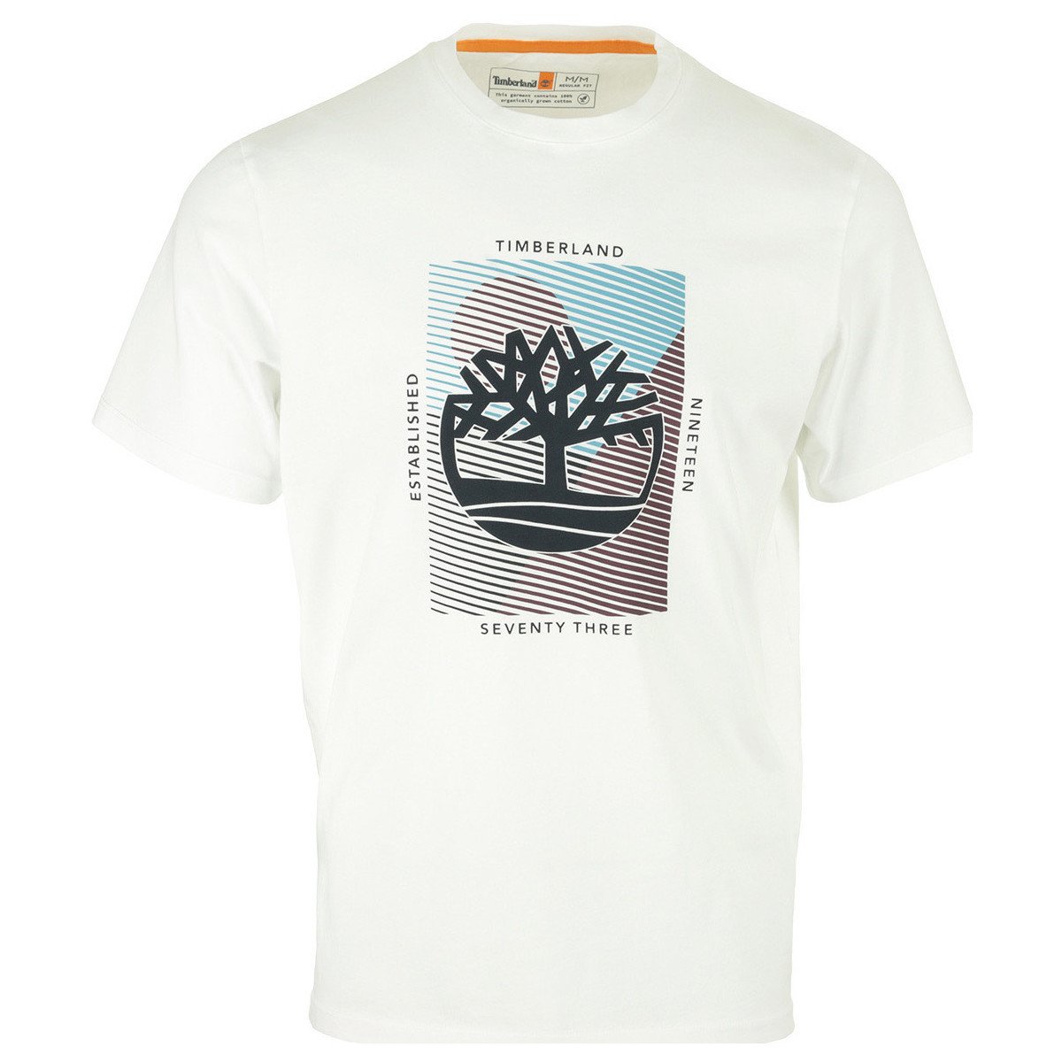 Timberland  Graphic Branded Tee  Bílá