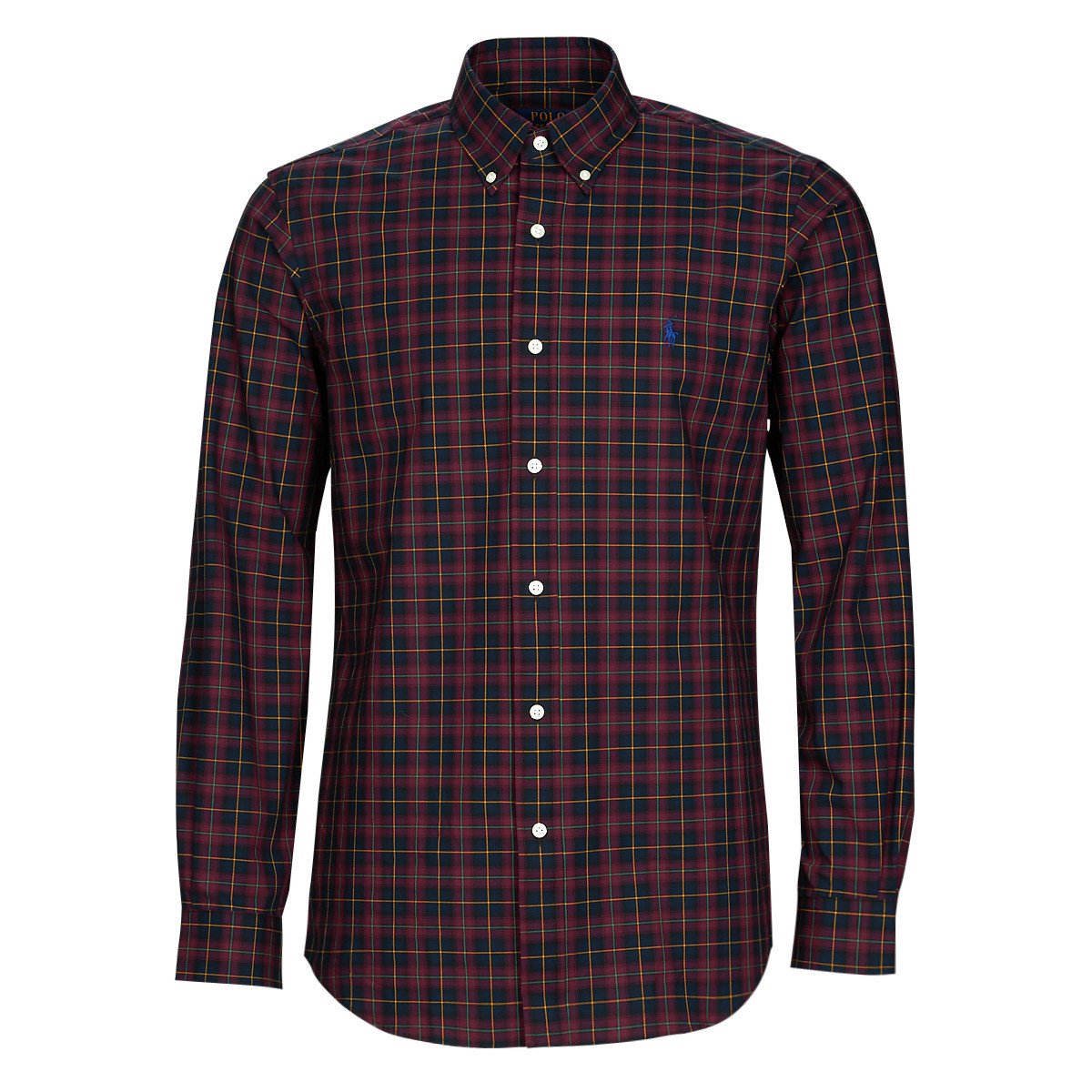 Polo Ralph Lauren  Z224SC11-CUBDPPCS-LONG SLEEVE-SPORT SHIRT  Bordó